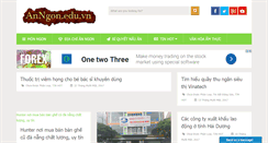 Desktop Screenshot of anngon.edu.vn